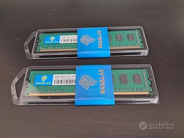 8Gb (2x4Gb) Rasalas DDR3 1333