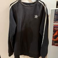 Adidas felpa uomo nero Medium