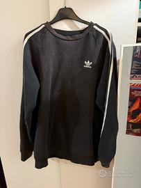 Adidas felpa uomo nero Medium