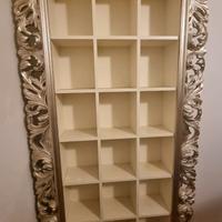 Libreria in legno stile barocco