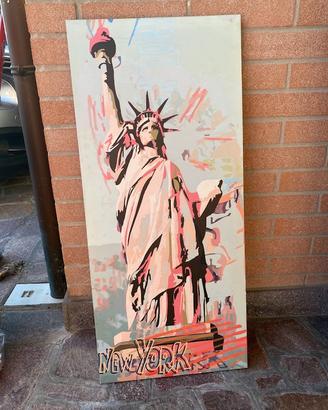 Quadro con stampa statua libertà NY