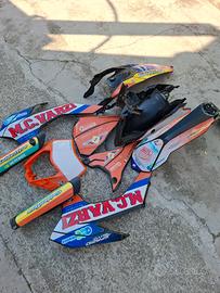 plastiche ktm exc 125 