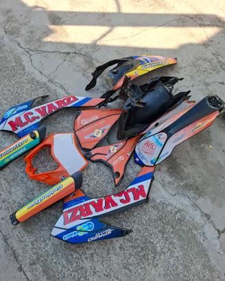 plastiche ktm exc 125 