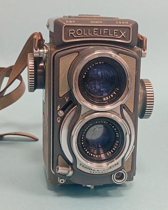 Rollei Rolleiflex Grey Baby, vintage TLR 4x4 camer
