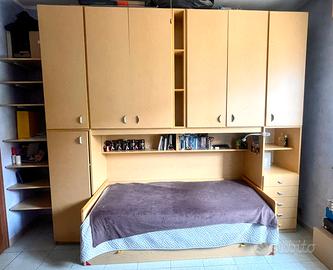 Cameretta a ponte/letto estraibile (trattabile)