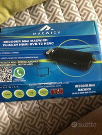 Mini Decoder digitale terrestre macwick