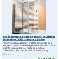 Pannelli vasca da bagno 