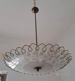 lampadario anni 50/60