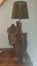 Lampada Driftwood luce calda Alapis