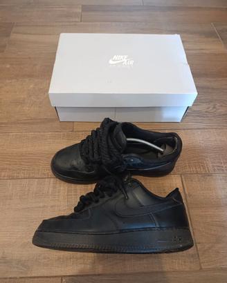 Nike af1 nere lacci corda/rope laces 43