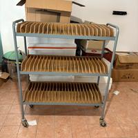 Carrello vintage industriale