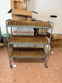 Carrello vintage industriale