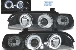 FARI BMW E39 95-00 ANGEL EYES CCFL FONDO NERO