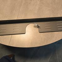 mensola per bagno in alluminio 