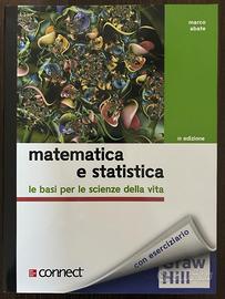 Libro "matematica e statistica"