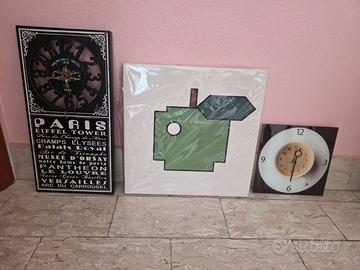 Orologi e quadro da parete