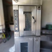 Forno Mini Rotor Zucchelli + Cella, 10 teglie
