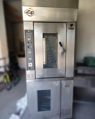Forno Mini Rotor Zucchelli + Cella, 10 teglie