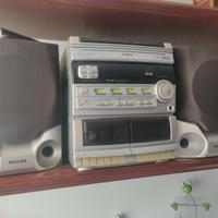 Stereo PHILIPS CD+cassette