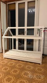 letto per bambini con materasso