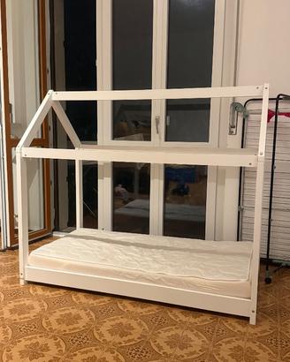 letto per bambini con materasso