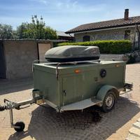 Carrello per trasporto cani ad uso sportivo