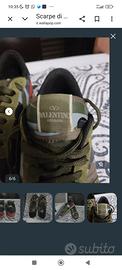 Sneaker Valentino Garavani Camouflage – Taglia 43