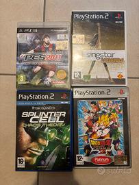 Giochi ps2 e ps3