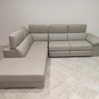 divano letto in ecopelle 
