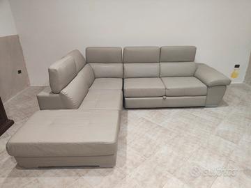 divano letto in ecopelle 