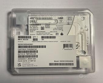 SSD intel D3-S4510 240GB SATA 6Gbs SSDSC2KB240G801