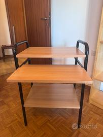 Mobiletto porta PC con due ruote