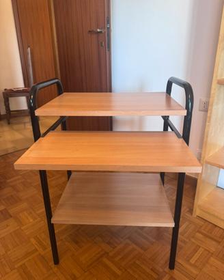 Mobiletto porta PC con due ruote