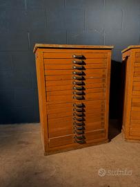 Archivio schedario vintage design Modernariato 