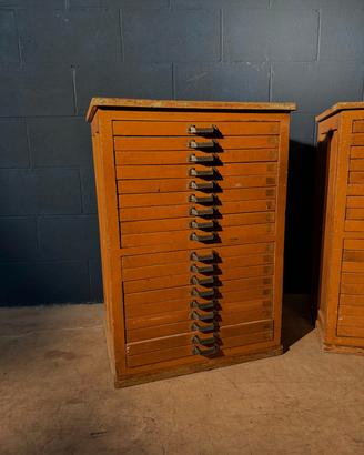Archivio schedario vintage design Modernariato 