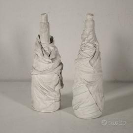 Coppia di Bottiglie Vintage Anni 70/80