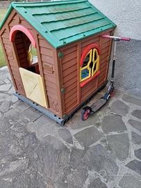 Casetta plastica bambini per giardino