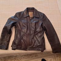 giubbotto in vera pelle da donna