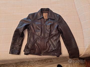 giubbotto in vera pelle da donna