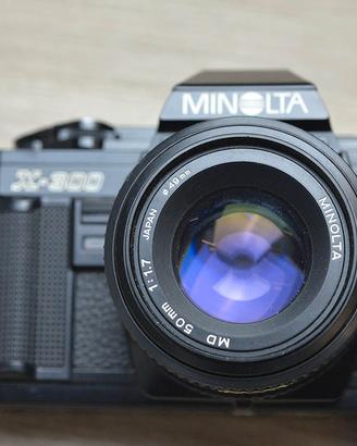 Minolta x-300 + 50mm