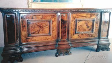 CASSONE O CASSAPANCA LOMBARDA DELLA META' DEL 700