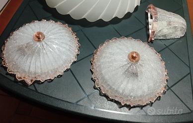 Plafoniere e lampada da parete