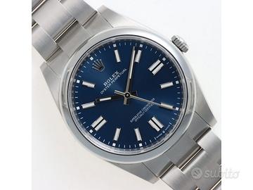 Rolex Oyster Perpetual 124300 Blu Full Set 01/2025