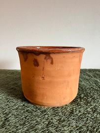 Vaso in terracotta smaltata