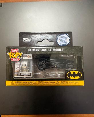 Funko Bitty Pop! Batman & Batmobile