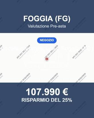 Immobile in asta di 144 m² a Foggia