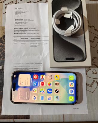 iPhone 15 pro max 256 gb