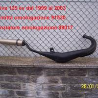 marmitta cagiva 125 mito