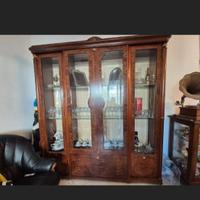 Salotto radica di olmo+grammofono