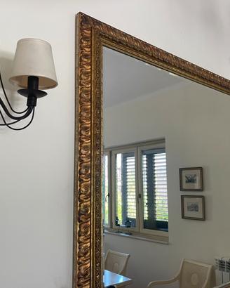 Specchio antico von cornice in legno